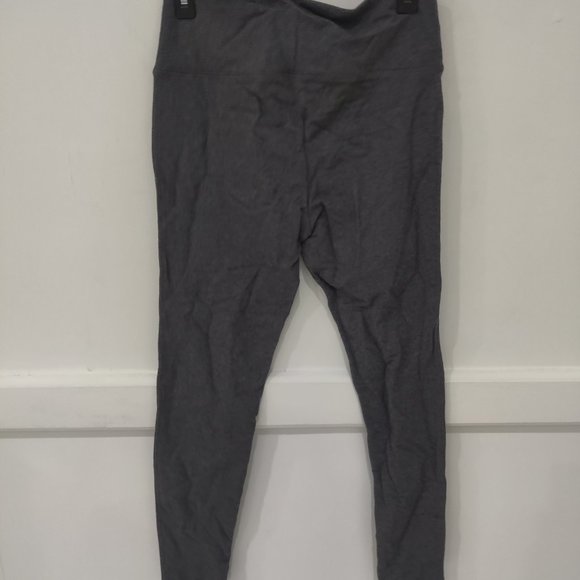 DEFECT Max & Mia High Waisted French Terry Legings Heather Gray Size M $50 4A019 - Picture 4 of 4